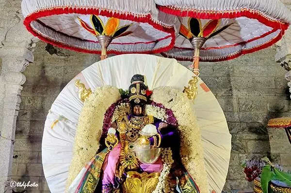 Sri Venugopala Swamy Charms: చంద్రప్రభ వాహనంపై నవనీత కృష్ణుడిగా భక్తులను మురిపించిన శ్రీ వేణుగోపాలస్వామి Sri Venugopala Swamy Charms: చంద్రప్రభ వాహనంపై నవనీత కృష్ణుడిగా భక్తులను మురిపించిన శ్రీ వేణుగోపాలస్వామి