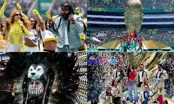 Football World Cup Opening Ceremony: స్టేజ్ ఊపేసిన షకీరా.. అదిరిపోయిన ఫుట్ బాల్ వరల్డ్ కప్  ఆరంభ వేడుకలు