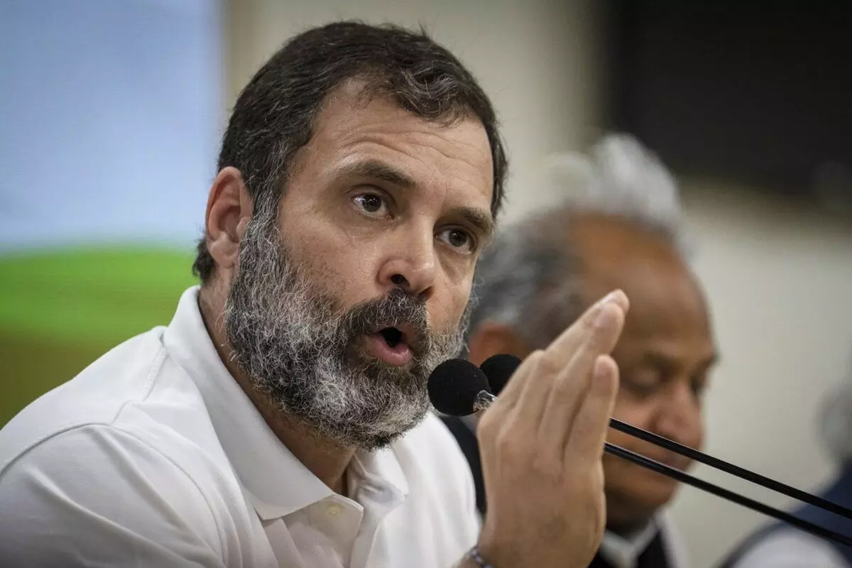 Rahul Gandhi Launches Sharp Criticism: అమెరికా సేవకుడిలా మోదీ ప్రవర్తన: రాహుల్ గాంధీ తీవ్ర విమర్శ Rahul Gandhi Launches Sharp Criticism: అమెరికా సేవకుడిలా మోదీ ప్రవర్తన: రాహుల్ గాంధీ తీవ్ర విమర్శ