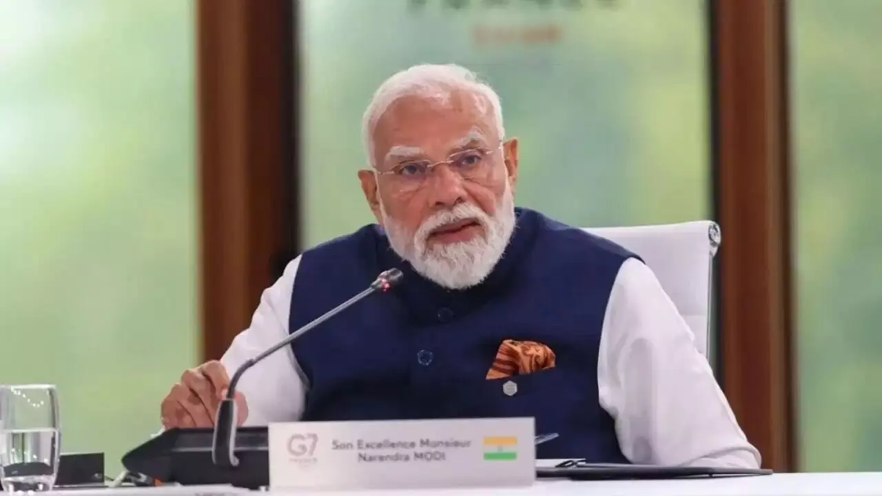 PM Modi : ఫ్రాన్స్ వేదికగా భారత్ సరికొత్త సంచలనం.. జీ7 సదస్సులో మారుమోగిన దేశ ఆర్థిక సత్తా PM Modi : ఫ్రాన్స్ వేదికగా భారత్ సరికొత్త సంచలనం.. జీ7 సదస్సులో మారుమోగిన దేశ ఆర్థిక సత్తా