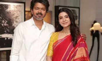 Samantha: తమిళనాడు సీఎం విజయ్ను కలిసిన సమంత ! Samantha: తమిళనాడు సీఎం విజయ్ను కలిసిన సమంత !