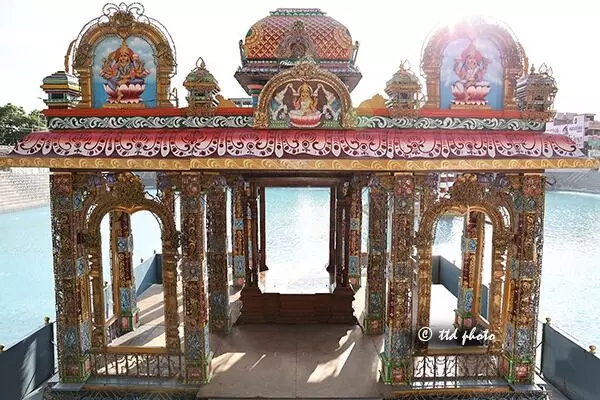Goddess Teppotsavam: అమ్మవారి తెప్పోత్సవాలకు సర్వాంగ సుందర ఏర్పాట్లు Goddess Teppotsavam: అమ్మవారి తెప్పోత్సవాలకు సర్వాంగ సుందర ఏర్పాట్లు