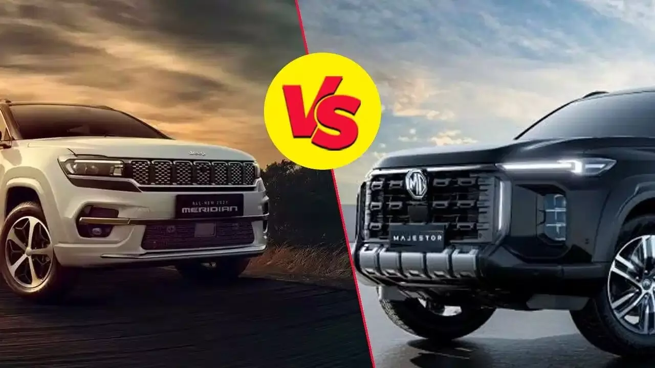 MG Majestor vs Jeep Meridian : భారీ ఎస్యూవీల యుద్ధం.. ఎంజీ మెజస్టర్ వర్సెస్ జీప్ మెరిడియన్.. ఏది బెస్ట్? MG Majestor vs Jeep Meridian : భారీ ఎస్యూవీల యుద్ధం.. ఎంజీ మెజస్టర్ వర్సెస్ జీప్ మెరిడియన్.. ఏది బెస్ట్?