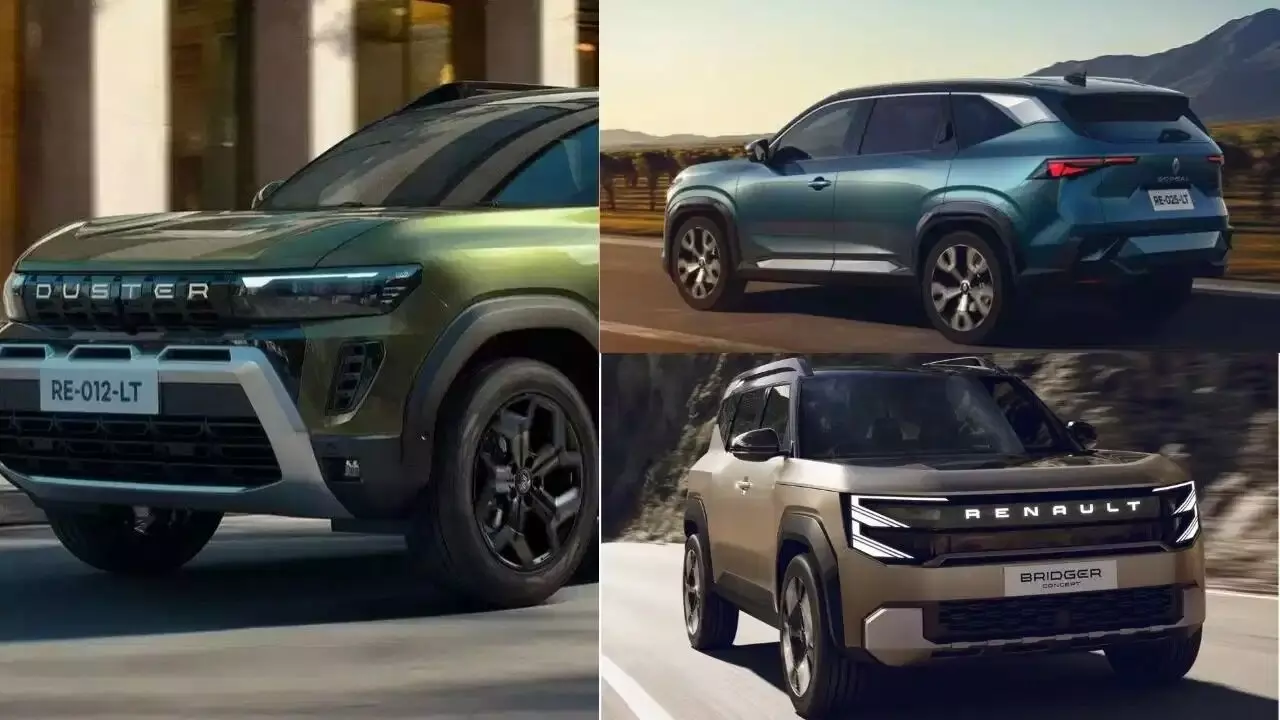 Renault : భారత మార్కెట్లోకి రెనాల్ట్ గ్రాండ్ రీ-ఎంట్రీ.. గడగడలాడించనున్న 6 సరికొత్త ఎస్యూవీలు Renault : భారత మార్కెట్లోకి రెనాల్ట్ గ్రాండ్ రీ-ఎంట్రీ.. గడగడలాడించనున్న 6 సరికొత్త ఎస్యూవీలు
