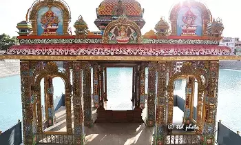 Goddess Teppotsavam: అమ్మవారి తెప్పోత్సవాలకు సర్వాంగ సుందర ఏర్పాట్లు