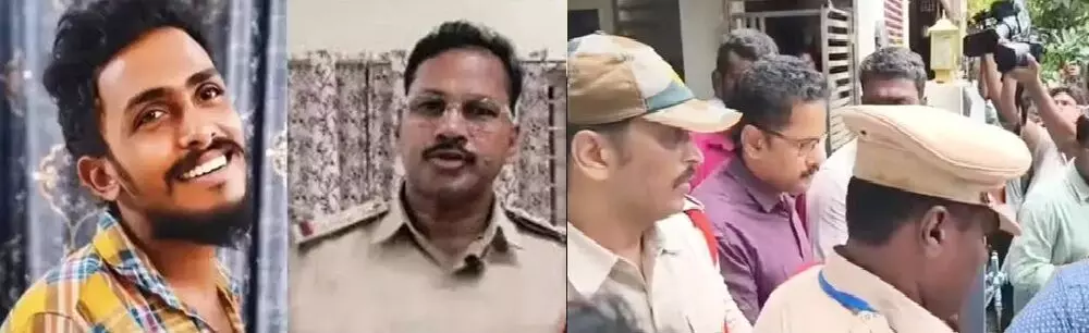 Sai Krishna Missing Case: సాయికృష్ణ అదృశ్యం కేసు: కృష్ణలంక సీఐ నాగరాజు అరెస్ట్ Sai Krishna Missing Case: సాయికృష్ణ అదృశ్యం కేసు: కృష్ణలంక సీఐ నాగరాజు అరెస్ట్