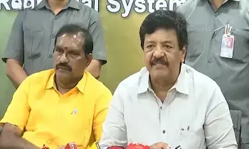 Ministers Nimmala Ramanaidu and Kandula Durgesh: కాపు వర్గాల ప్రయోజనాలను దెబ్బతీసింది జగన్ ప్రభుత్వమే: మంత్రులు నిమ్మల రామానాయుడు, కందుల దుర్గేష్ Ministers Nimmala Ramanaidu and Kandula Durgesh: కాపు వర్గాల ప్రయోజనాలను దెబ్బతీసింది జగన్ ప్రభుత్వమే: మంత్రులు నిమ్మల రామానాయుడు, కందుల దుర్గేష్