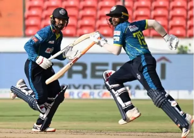 Hyderabad Champions: హైదరాబాద్ ఈ ఛాంపియన్స్ ఘన విజయం.. పాయింట్ల పట్టికలో టాప్! Hyderabad Champions: హైదరాబాద్ ఈ ఛాంపియన్స్ ఘన విజయం.. పాయింట్ల పట్టికలో టాప్!