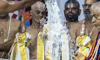 Jyeshtabhishekam: శ్రీవారి ఆలయంలో శాస్త్రోక్తంగా జ్యేష్ఠాభిషేకం ప్రారంభం