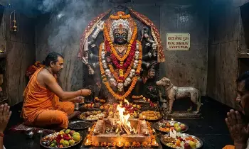 Kalabhairava Puja on Ashtami: అష్టమి వేళ కాలభైరవ పూజ.. సకల కష్టాలు, ఆర్థిక ఇబ్బందులు తొలగించే అద్భుత మార్గం.. Kalabhairava Puja on Ashtami: అష్టమి వేళ కాలభైరవ పూజ.. సకల కష్టాలు, ఆర్థిక ఇబ్బందులు తొలగించే అద్భుత మార్గం..