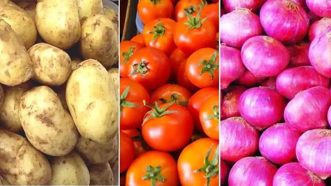 Vegetable Price Hike : భారీగా పెరిగిన కూరగాయల ధరలు.. సామాన్యుడి బడ్జెట్కు టమోటా, ఉల్లి షాక్ Vegetable Price Hike : భారీగా పెరిగిన కూరగాయల ధరలు.. సామాన్యుడి బడ్జెట్కు టమోటా, ఉల్లి షాక్