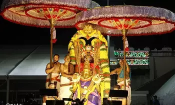 Garuda Seva: తిరుమలలో వైభవంగా పౌర్ణమి గరుడసేవ Garuda Seva: తిరుమలలో వైభవంగా పౌర్ణమి గరుడసేవ