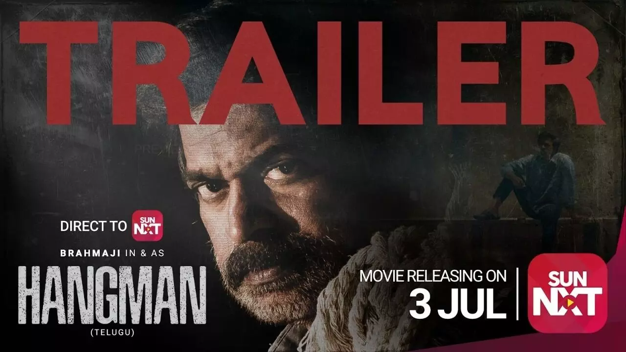 Brahmaji: బ్రహ్మాజీ ‘హ్యాంగ్మెన్’ ట్రైలర్ లాంచ్.. Brahmaji: బ్రహ్మాజీ ‘హ్యాంగ్మెన్’ ట్రైలర్ లాంచ్..