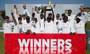 Zimbabwe: 25 ఏళ్ల తర్వాత జింబాబ్వే సంచలనం.. బంగ్లాదేశ్పై ఇన్నింగ్స్ తేడాతో చారిత్రాత్మక విజయం! Zimbabwe: 25 ఏళ్ల తర్వాత జింబాబ్వే సంచలనం.. బంగ్లాదేశ్పై ఇన్నింగ్స్ తేడాతో చారిత్రాత్మక విజయం!