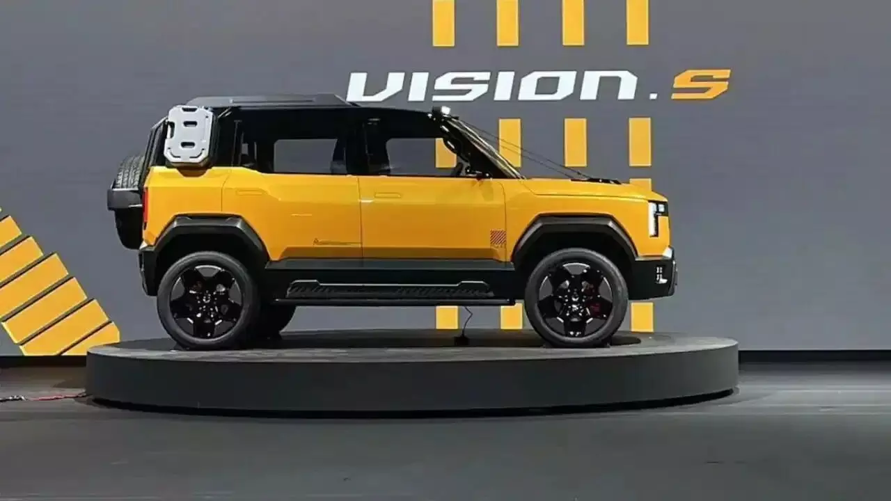 Mahindra Vision S : ఎస్యూవీ లవర్స్కు అదిరిపోయే గుడ్ న్యూస్.. మార్కెట్లోకి మహింద్ర మినీ స్కార్పియో గ్రాండ్ ఎంట్రీ Mahindra Vision S : ఎస్యూవీ లవర్స్కు అదిరిపోయే గుడ్ న్యూస్.. మార్కెట్లోకి మహింద్ర మినీ స్కార్పియో గ్రాండ్ ఎంట్రీ