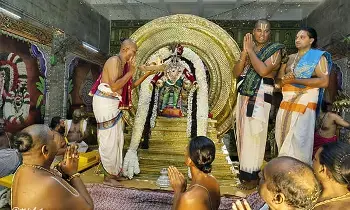 Sri Prasanna Venkateswara Swamy: చంద్రప్రభ వాహనంపై రాజ దర్బార్ కృష్ణుడుగా శ్రీ ప్రసన్న వేంకటేశ్వరుడు
