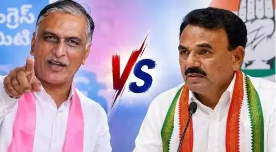 Jupally and Harish Rao: జూపల్లి-హరీశ్రావు మధ్య తీవ్ర మాటల యుద్ధం! అప్పుల లెక్కలపై సవాళ్లు, ప్రతి సవాళ్లు Jupally and Harish Rao: జూపల్లి-హరీశ్రావు మధ్య తీవ్ర మాటల యుద్ధం! అప్పుల లెక్కలపై సవాళ్లు, ప్రతి సవాళ్లు