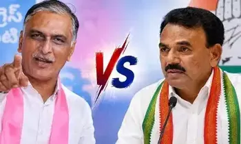 Jupally and Harish Rao: జూపల్లి-హరీశ్రావు మధ్య తీవ్ర మాటల యుద్ధం! అప్పుల లెక్కలపై సవాళ్లు, ప్రతి సవాళ్లు Jupally and Harish Rao: జూపల్లి-హరీశ్రావు మధ్య తీవ్ర మాటల యుద్ధం! అప్పుల లెక్కలపై సవాళ్లు, ప్రతి సవాళ్లు