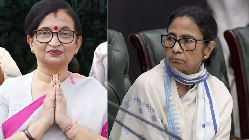 Trinamool Congress (TMC): మమతా బెనర్జీకి మరో గట్టి షాక్: టీఎంసీ రాష్ట్ర అధ్యక్షురాలు చంద్రిమా భట్టాచార్య రాజీనామా Trinamool Congress (TMC): మమతా బెనర్జీకి మరో గట్టి షాక్: టీఎంసీ రాష్ట్ర అధ్యక్షురాలు చంద్రిమా భట్టాచార్య రాజీనామా