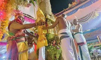 Sri Prasanna Venkateswara Swamy: ధ్వజావరోహణంతో వైభవంగా ముగిసిన శ్రీ ప్రసన్న వేంకటేశ్వరస్వామివారి బ్రహ్మోత్సవాలు