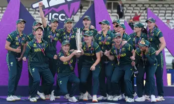 T20 World Cup: లండన్ లార్డ్స్లో ఆస్ట్రేలియా విశ్వరూపం: 7వ సారి టీ20 ప్రపంచకప్ కైవసం! T20 World Cup: లండన్ లార్డ్స్లో ఆస్ట్రేలియా విశ్వరూపం: 7వ సారి టీ20 ప్రపంచకప్ కైవసం!