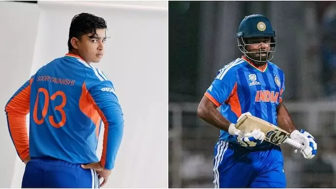Indian T20 Team: జింబాబ్వే టూర్ కు సంజూశాంసన్ ప్లేస్ లో వైభవ్ Indian T20 Team: జింబాబ్వే టూర్ కు సంజూశాంసన్ ప్లేస్ లో వైభవ్