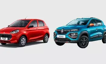 Kwid Vs Alto K10 : రూ.5 లక్షల బడ్జెట్లో ఏ కారు బెస్ట్? రెనాల్ట్ క్విడ్ వర్సెస్ మారుతి ఆల్టో K10 మైలేజ్ వార్ Kwid Vs Alto K10 : రూ.5 లక్షల బడ్జెట్లో ఏ కారు బెస్ట్? రెనాల్ట్ క్విడ్ వర్సెస్ మారుతి ఆల్టో K10 మైలేజ్ వార్