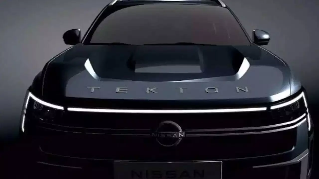 Nissan Tekton : సెల్టోస్, క్రెటాకు షాక్.. మిడ్-సైజ్ ఎస్యూవీ సెగ్మెంట్లో దుమ్మురేపనున్న నిస్సాన్ టెక్టాన్ Nissan Tekton : సెల్టోస్, క్రెటాకు షాక్.. మిడ్-సైజ్ ఎస్యూవీ సెగ్మెంట్లో దుమ్మురేపనున్న నిస్సాన్ టెక్టాన్