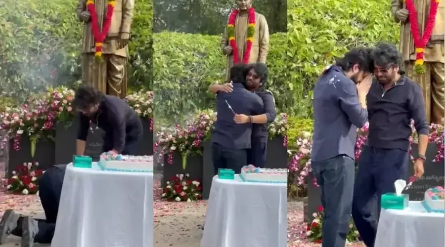 Akhil: లెనిన్ సెలబ్రేషన్స్ ..నాగార్జున హత్తుకుని ఏడ్చేసిన అఖిల్ Akhil: లెనిన్ సెలబ్రేషన్స్ ..నాగార్జున హత్తుకుని ఏడ్చేసిన అఖిల్
