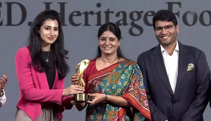 Nara Brahmani: నారా బ్రాహ్మణికి అంతర్జాతీయ గౌరవం: ఫార్చ్యూన్ ఇండియా ‘మోస్ట్ పవర్ఫుల్ విమెన్ 2026’ జాబితాలో స్థానం Nara Brahmani: నారా బ్రాహ్మణికి అంతర్జాతీయ గౌరవం: ఫార్చ్యూన్ ఇండియా ‘మోస్ట్ పవర్ఫుల్ విమెన్ 2026’ జాబితాలో స్థానం