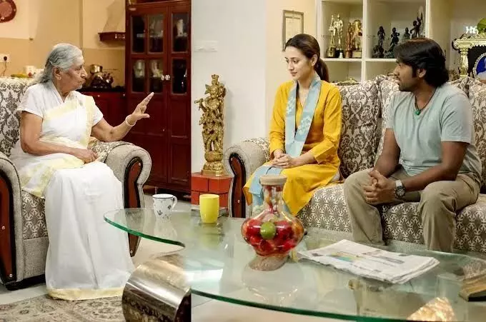 Trisha Shares: 96 మూవీలో సింగర్ జానకమ్మ డిలీటెడ్ సీన్స్..త్రిష ఎమోషనల్ పోస్ట్ Trisha Shares: 96 మూవీలో సింగర్ జానకమ్మ డిలీటెడ్ సీన్స్..త్రిష ఎమోషనల్ పోస్ట్