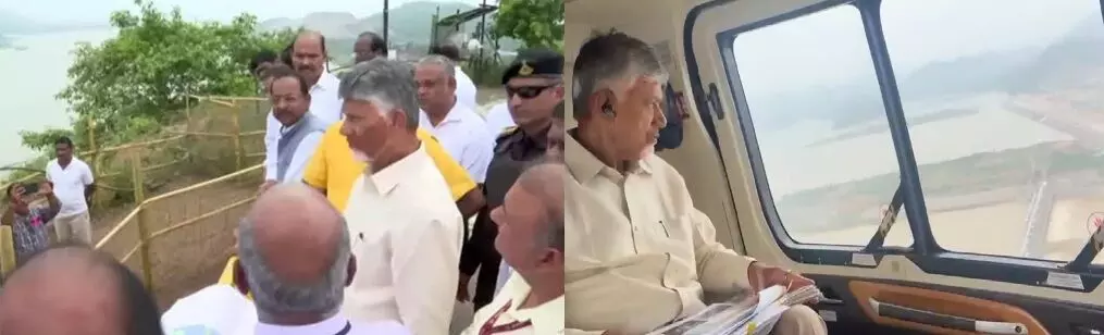 CM Chandrababu: పోలవరం ప్రాజెక్ట్ పనులు వేగవంతం: సీఎం చంద్రబాబు సమీక్ష CM Chandrababu: పోలవరం ప్రాజెక్ట్ పనులు వేగవంతం: సీఎం చంద్రబాబు సమీక్ష