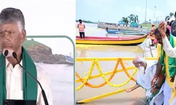 CM Chandrababu: నదుల అనుసంధానం ద్వారా రాష్ట్రానికి కరవు రాకుండా చేస్తాం: సీఎం చంద్రబాబు CM Chandrababu: నదుల అనుసంధానం ద్వారా రాష్ట్రానికి కరవు రాకుండా చేస్తాం: సీఎం చంద్రబాబు