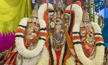 Sri Malayappa Swamy: పుష్ప పల్లకీపై శ్రీ భూ సమేత మలయప్పస్వామివారి  వైభవం