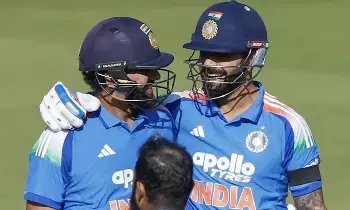 Team India Suffers Defeat: రోహిత్ శర్మ అద్భుతమైన సెంచరీ.. కానీ టీమిండియా ఓటమి! Team India Suffers Defeat: రోహిత్ శర్మ అద్భుతమైన సెంచరీ.. కానీ టీమిండియా ఓటమి!