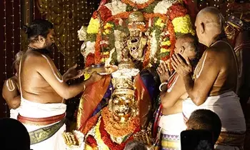 Sri Kalyana Venkateswara Swamy: గరుడ వాహనంపై భక్తులకు అభయమిచ్చిన శ్రీ కల్యాణ వేంకటేశ్వరస్వామి