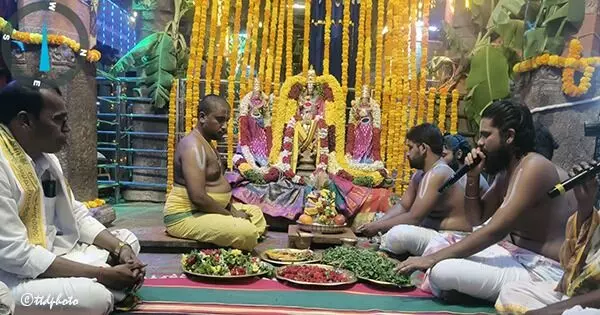 Sri Soumyanatha Swamy: శాస్త్రోక్తంగా శ్రీ సౌమ్యనాథ స్వామివారి బ్రహ్మోత్సవాలకు అంకురార్పణ Sri Soumyanatha Swamy: శాస్త్రోక్తంగా శ్రీ సౌమ్యనాథ స్వామివారి బ్రహ్మోత్సవాలకు అంకురార్పణ