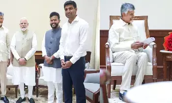 Bhogapuram International Airport: భోగాపురం అంతర్జాతీయ విమానాశ్రయాన్ని ప్రారంభించనున్న ప్రధాని మోదీ Bhogapuram International Airport: భోగాపురం అంతర్జాతీయ విమానాశ్రయాన్ని ప్రారంభించనున్న ప్రధాని మోదీ