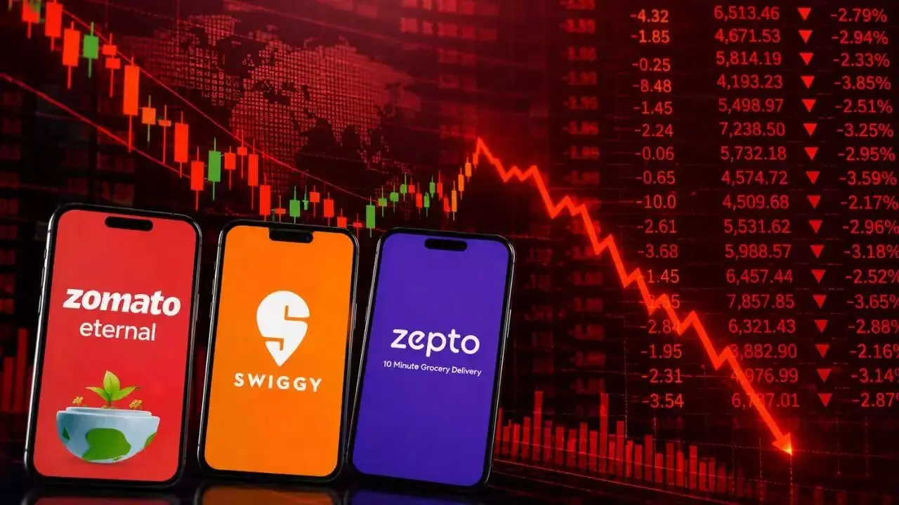 Zepto IPO : జెప్టో కష్టాలు.. స్విగ్గీ, ఇటర్నల్లకు లాభాలు! రాకెట్లా దూసుకెళ్తున్న ప్రత్యర్థి కంపెనీల షేర్లు! Zepto IPO : జెప్టో కష్టాలు.. స్విగ్గీ, ఇటర్నల్లకు లాభాలు! రాకెట్లా దూసుకెళ్తున్న ప్రత్యర్థి కంపెనీల షేర్లు!