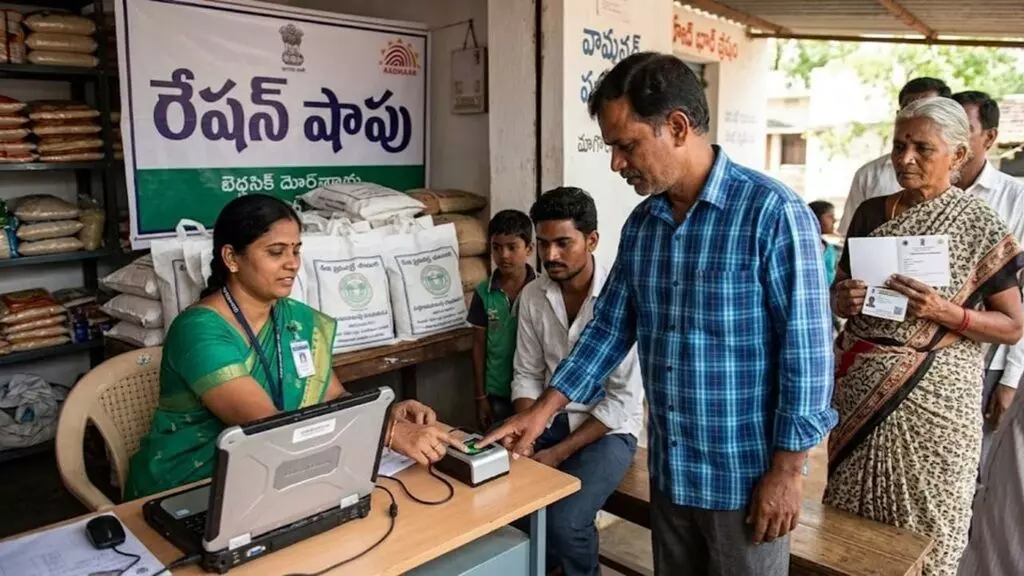 Ration Card e-KYC: రేషన్ కార్డుల ఈ-కేవైసీ గడువు ఆగస్టు 31 వరకు పొడిగింపు.. మూడు నెలల రేషన్ ఒకేసారి పంపిణీ Ration Card e-KYC: రేషన్ కార్డుల ఈ-కేవైసీ గడువు ఆగస్టు 31 వరకు పొడిగింపు.. మూడు నెలల రేషన్ ఒకేసారి పంపిణీ