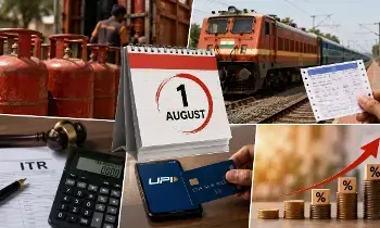 New Rules August 1 : ఎల్పీజీ ధరలు, ఐటీఆర్ ఫైన్ల బాదుడు నుంచి రైల్వే కొత్త రూల్స్ వరకు.. ఆగస్టు 1 నుంచి కొత్త రూల్స్