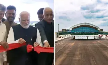Prime Minister Narendra Modi: స్వర్ణాంధ్ర విజన్‌కు శుభదినం.. భోగాపురం అంతర్జాతీయ విమానాశ్రయాన్ని ప్రారంభించిన ప్రధాని మోదీ