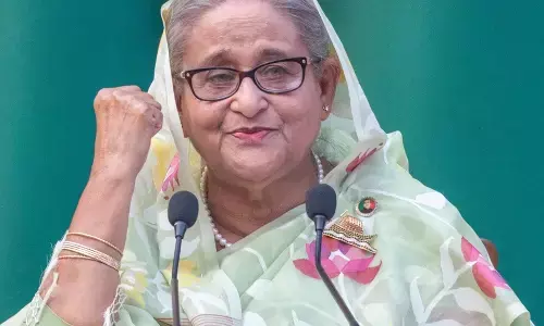 Dhaka Responds: భారత్తో సంబంధాలు దెబ్బతీయాలనే ఉద్దేశం లేదు: హసీనా వ్యాఖ్యలపై ఢాకా స్పందన Dhaka Responds: భారత్తో సంబంధాలు దెబ్బతీయాలనే ఉద్దేశం లేదు: హసీనా వ్యాఖ్యలపై ఢాకా స్పందన
