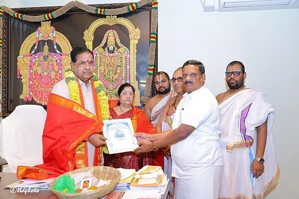 Tirumala Tirupati Devasthanams (TTD): శ్రీ వరలక్ష్మీ వ్రతానికి తిరుచానూరులో విస్తృత ఏర్పాట్లు Tirumala Tirupati Devasthanams (TTD): శ్రీ వరలక్ష్మీ వ్రతానికి తిరుచానూరులో విస్తృత ఏర్పాట్లు