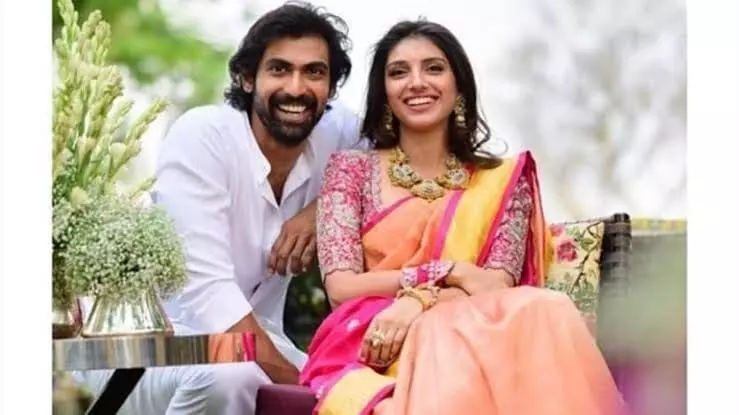 Rana and Miheeka: వివాహ బంధంలో ఆరేళ్లు పూర్తి.. పెళ్లినాటి పిక్స్తో శుభాకాంక్షలు తెలిపిన రానా సతిమణి మిహీకా.. Rana and Miheeka: వివాహ బంధంలో ఆరేళ్లు పూర్తి.. పెళ్లినాటి పిక్స్తో శుభాకాంక్షలు తెలిపిన రానా సతిమణి మిహీకా..