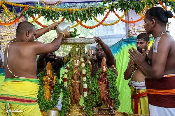 Sri Kodandarama Temple: శ్రీ కోదండరామాలయంలో వైభవంగా పవిత్ర సమర్పణ Sri Kodandarama Temple: శ్రీ కోదండరామాలయంలో వైభవంగా పవిత్ర సమర్పణ