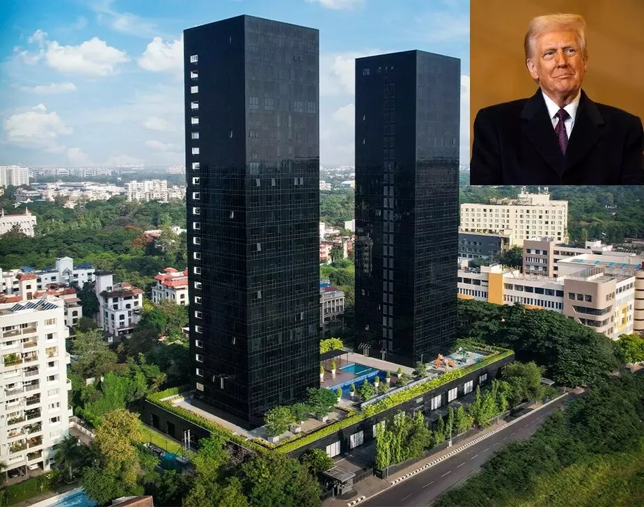 Trump Towers: కోకాపేటలో ట్రంప్ టవర్స్ నిర్మాణం.. 65 అంతస్తులు, 450 లగ్జరీ ఫ్లాట్లు Trump Towers: కోకాపేటలో ట్రంప్ టవర్స్ నిర్మాణం.. 65 అంతస్తులు, 450 లగ్జరీ ఫ్లాట్లు