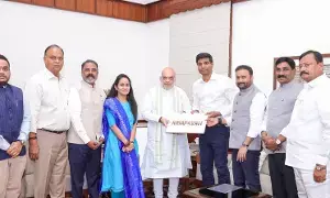 Amit Shah: అమరావతి నిర్మాణాన్ని వేగవంతం చేయాలని అమిత్షా సూచన – తెదేపా ఎంపీలతో సమావేశం Amit Shah: అమరావతి నిర్మాణాన్ని వేగవంతం చేయాలని అమిత్షా సూచన – తెదేపా ఎంపీలతో సమావేశం