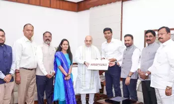 Amit Shah: అమరావతి నిర్మాణాన్ని వేగవంతం చేయాలని అమిత్‌షా సూచన – తెదేపా ఎంపీలతో సమావేశం