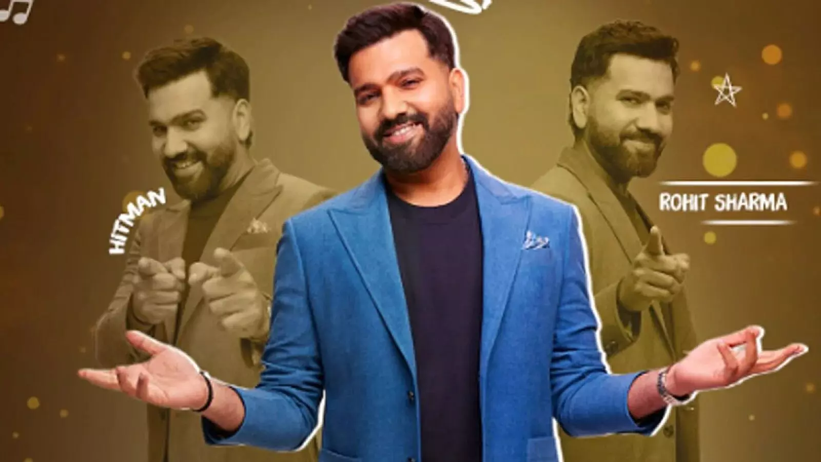 Hitman Rohit Sharma: క్రికెట్ గ్రౌండ్ నుంచి బుల్లితెరకు హిట్మ్యాన్.. టీవీ హోస్ట్గా రోహిత్ శర్మ ! Hitman Rohit Sharma: క్రికెట్ గ్రౌండ్ నుంచి బుల్లితెరకు హిట్మ్యాన్.. టీవీ హోస్ట్గా రోహిత్ శర్మ !